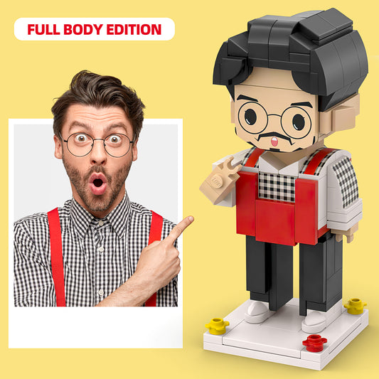 Full Body Custom Brick Figures - Fun and Thoughtful Gifts for Him or Her